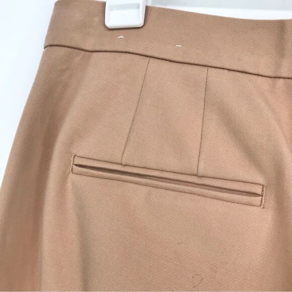 Ann Taylor EVA Tan Curvy Fit Classic Cuffed Ankle Pants - Picture 11 of 16
